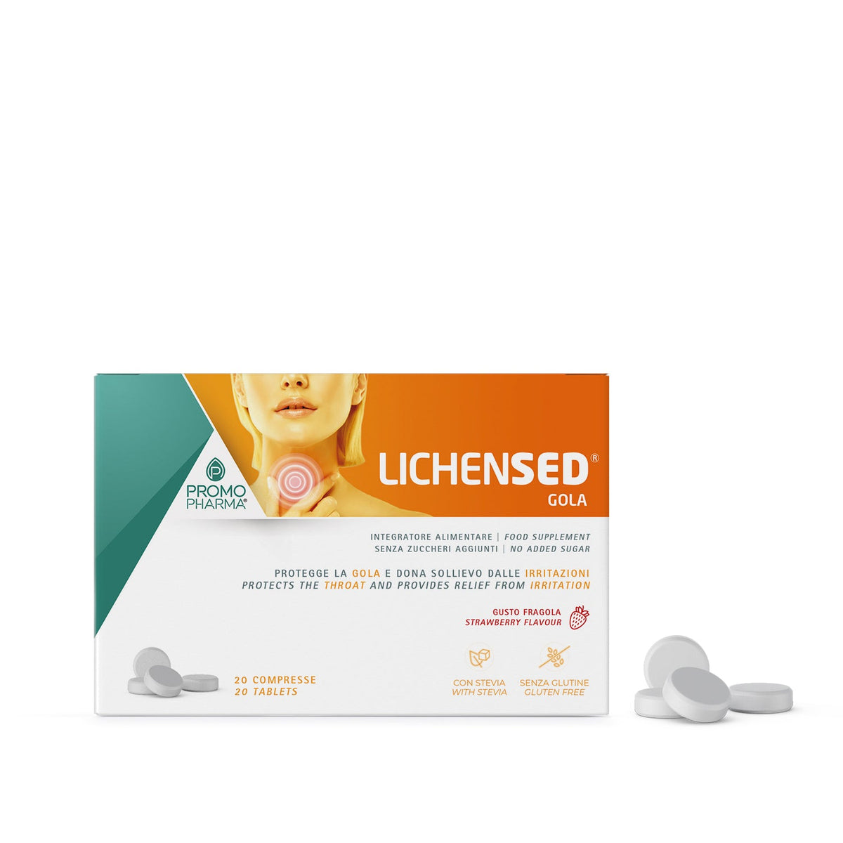 Lichensed Tablets – Strawberry Flavour