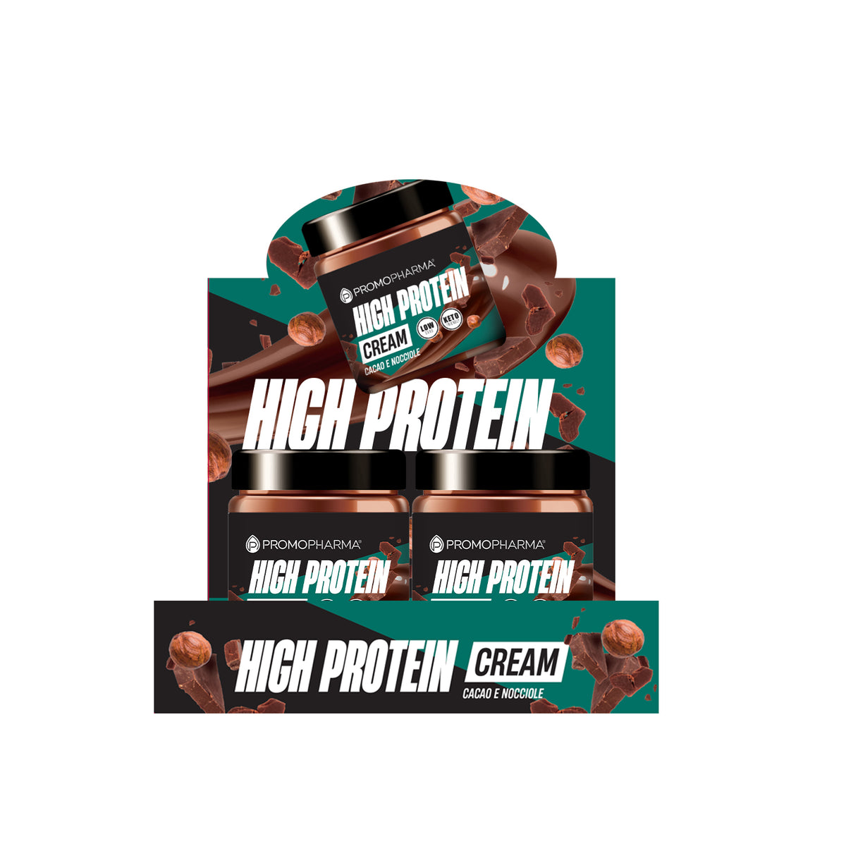 Box 8 High Protein Cream - Cacao e Nocciole